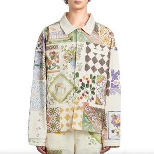 Profound Mosaic Work Jacket